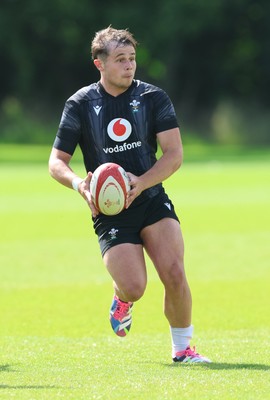 090626 - Wales U20 Rugby Training - Carwyn Leggatt-Jones during a training session ahead of the U20 World Cup in Georgia