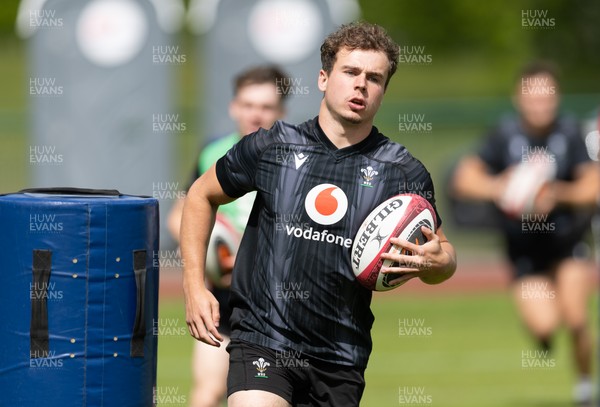 090626 - Wales U20 Rugby Training - Rhys Cole during a training session ahead of the U20 World Cup in Georgia