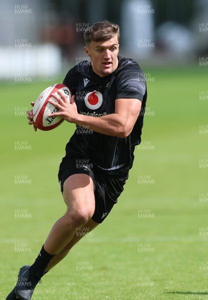 090626 - Wales U20 Rugby Training - Dylan Scott during a training session ahead of the U20 World Cup in Georgia
