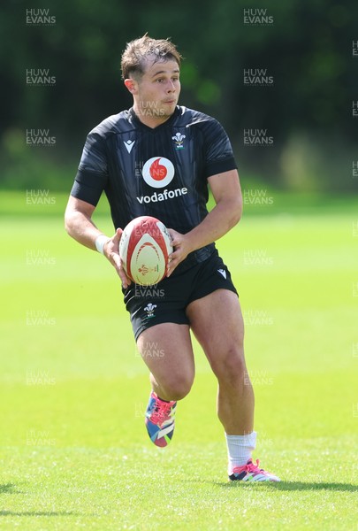 090626 - Wales U20 Rugby Training - Carwyn Leggatt-Jones during a training session ahead of the U20 World Cup in Georgia