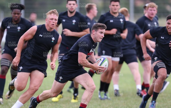 110618 -  Wales U20 Training Session - Dane Blacker during training ahead of the match against Argentina