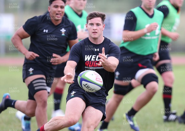 110618 -  Wales U20 Training Session - Dane Blacker during training ahead of the match against Argentina