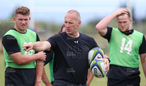 110618 -  Wales U20 Training Session - Richard Hodges during training ahead of the match against Argentina