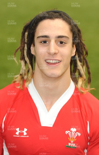 01.02.10 - Wales Rugby Under 20 squad Josh Navidi 