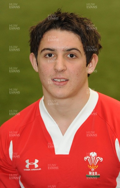 01.02.10 - Wales Rugby Under 20 squad Rhys Downes 