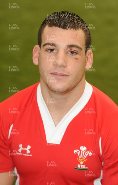 01.02.10 - Wales Rugby Under 20 squad Rhys Jenkins 