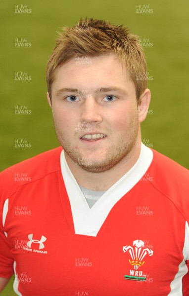 01.02.10 - Wales Rugby Under 20 squad Rhys Williams 