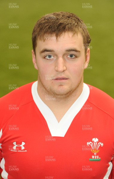 01.02.10 - Wales Rugby Under 20 squad Trystan Davies 
