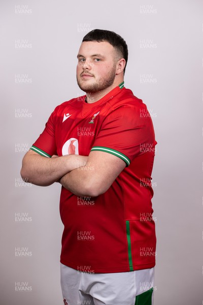 220124 - Wales U20s Squad Headshots - Louie Trevett