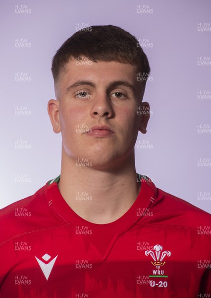 220523 - Wales Under 20 Rugby Squad - Evan Hill