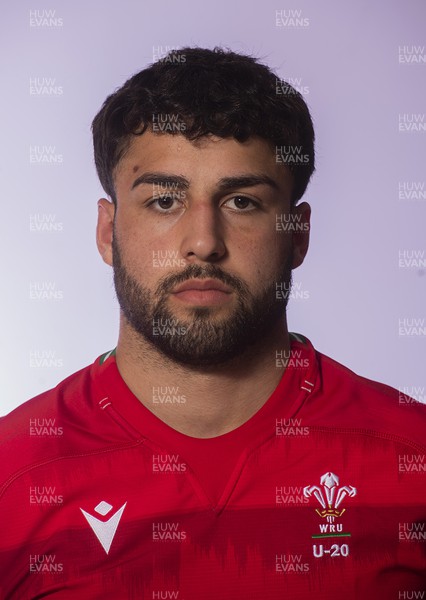 220523 - Wales Under 20 Rugby Squad - Lucas De la Rua