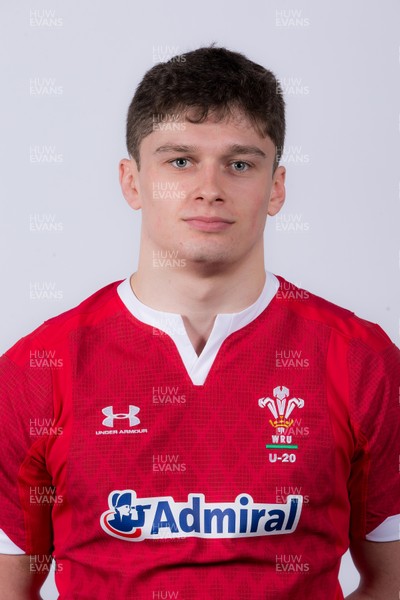 270120 - Wales U20 Squad Portraits - Gwilym Bradley