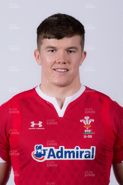 270120 - Wales U20 Squad Portraits - Jac Price