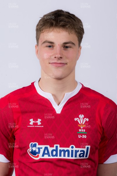 270120 - Wales U20 Squad Portraits - Jacob Beetham