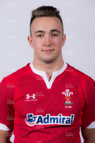 270120 - Wales U20 Squad Portraits - Luke Scully