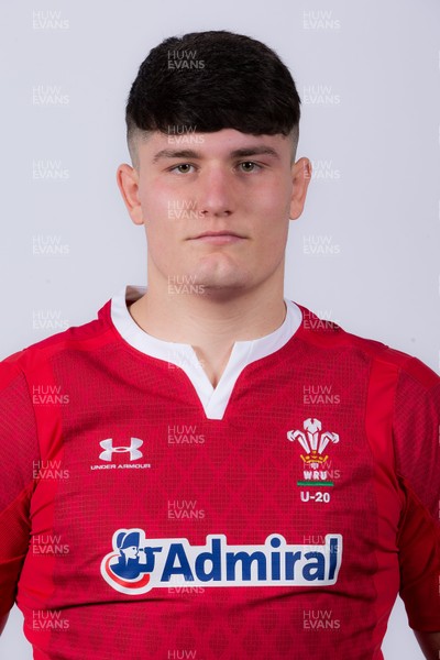 270120 - Wales U20 Squad Portraits - Travis Huntley