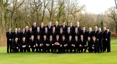 30.01.08 - Wales Under 20 Squad Picture 2008 -  