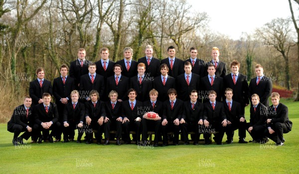 30.01.08 - Wales Under 20 Squad Picture 2008 -  