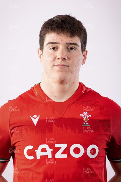 270123 - Wales U20 Squad Portraits - Jonny Green