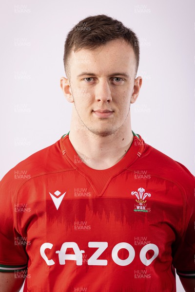 270123 - Wales U20 Squad Portraits - Owain Evans