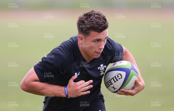 020618 - Wales U20 Training Session - Dewi Cross during a Wales U20 training session for their World Rugby U20 Championship 2018 Pool A match against New Zealand