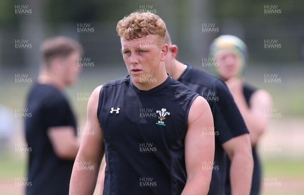 020618 - Wales U20 Training Session - Ben Fry during a Wales U20 training session for their World Rugby U20 Championship 2018 Pool A match against New Zealand