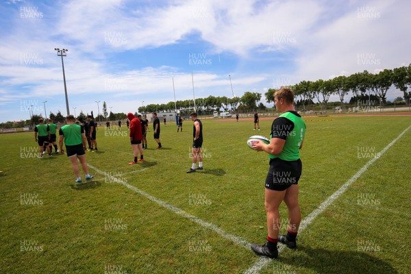020618 - Wales U20 Training Session - during a Wales U20 training session for their World Rugby U20 Championship 2018 Pool A match against New Zealand