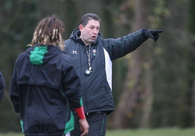 04.02.10   Wales Under 20's training, National Centre of Excellance 
Phil Davies
