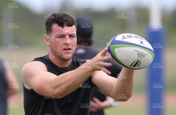 050618 - Wales U20 Training Session -  Ryan Conbeer during a training session ahead of their World Rugby U20 Championship match against Japan