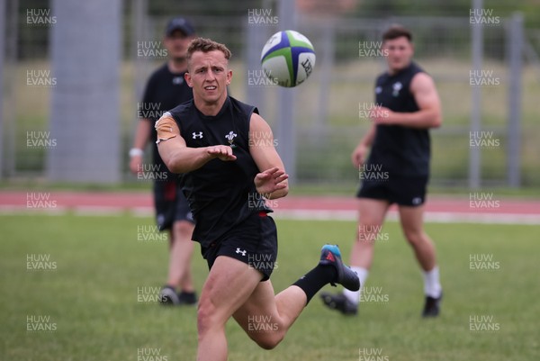 050618 - Wales U20 Training Session -  Ben Jones during a training session ahead of their World Rugby U20 Championship match against Japan