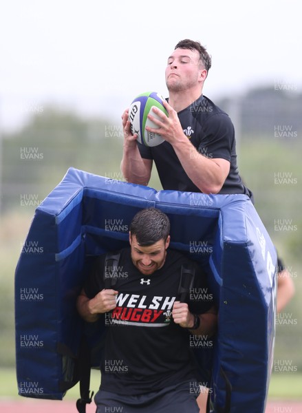 280518 - Wales U20 Squad Training session - Ryan Conbeer during a training session ahead of the opening match of the World Rugby U20 Championship