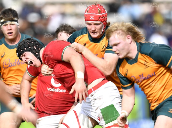 140723 - Wales U20 v Australia U20 - World Rugby Under 20 Championship 2023, 5th place play-off - Jonny Green of Wales