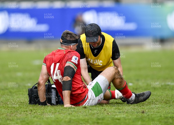 140723 - Wales U20 v Australia U20 - World Rugby Under 20 Championship 2023, 5th place play-off - Tom Florence of Wales
