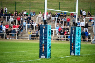 060625 - Wales U20 v England U20 - U20 World Championship Warm Up - Super Rugby Cymru branding