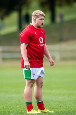 060625 - Wales U20 v England U20 - U20 World Championship Warm Up - Cam Tyler-Grocott of Wales