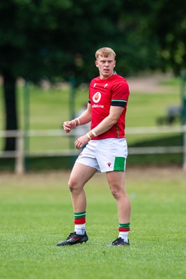 060625 - Wales U20 v England U20 - U20 World Championship Warm Up - Lewis Edwards of Wales