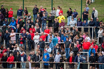 060625 - Wales U20 v England U20 - U20 World Championship Warm Up - Fans in Pontypool Park