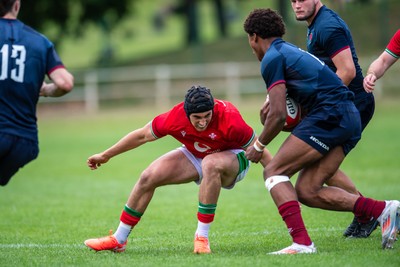 060625 - Wales U20 v England U20 - U20 World Championship Warm Up - Jack Woods of Wales