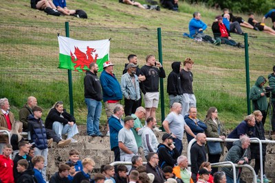 060625 - Wales U20 v England U20 - U20 World Championship Warm Up - Fans in Pontypool Park