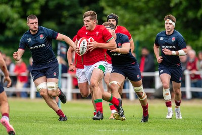 060625 - Wales U20 v England U20 - U20 World Championship Warm Up - Osian Darwin-Lewis of Wales