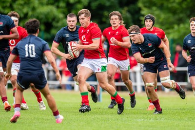 060625 - Wales U20 v England U20 - U20 World Championship Warm Up - Osian Darwin-Lewis of Wales