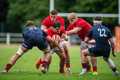 060625 - Wales U20 v England U20 - U20 World Championship Warm Up - Evan Wood of Wales