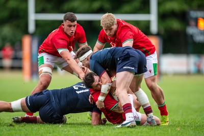 060625 - Wales U20 v England U20 - U20 World Championship Warm Up - Evan Wood of Wales
