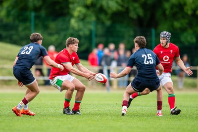 060625 - Wales U20 v England U20 - U20 World Championship Warm Up - Osian Darwin-Lewis of Wales