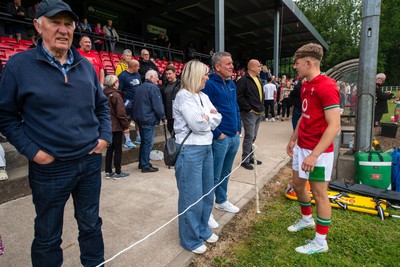 060625 - Wales U20 v England U20 - U20 World Championship Warm Up - Players greet fans after the match