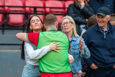 060625 - Wales U20 v England U20 - U20 World Championship Warm Up - Players greet fans after the match