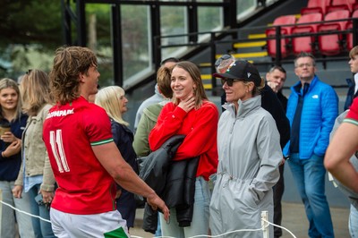 060625 - Wales U20 v England U20 - U20 World Championship Warm Up - Players greet fans after the match