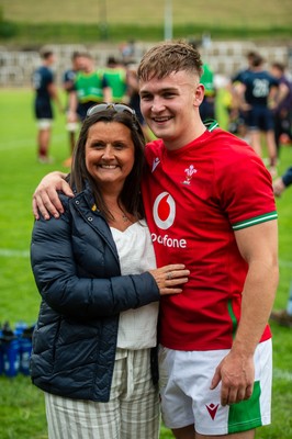 060625 - Wales U20 v England U20 - U20 World Championship Warm Up - Players greet fans after the match
