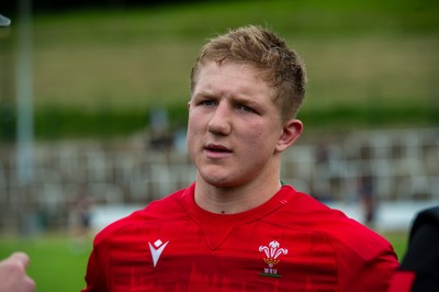 060625 - Wales U20 v England U20 - U20 World Championship Warm Up - Dylan Alford of Wales 
