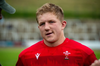 060625 - Wales U20 v England U20 - U20 World Championship Warm Up - Dylan Alford of Wales